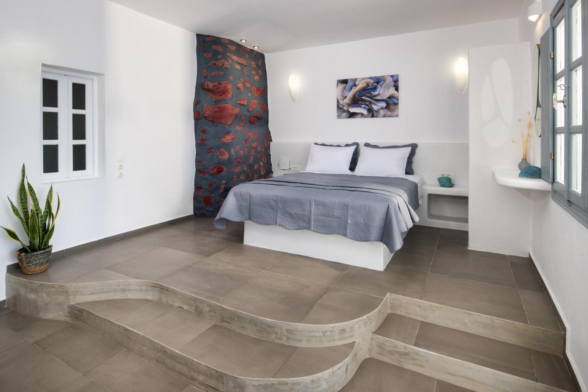 Lava Stone Bed & Breakfast Oia  Bagian luar foto