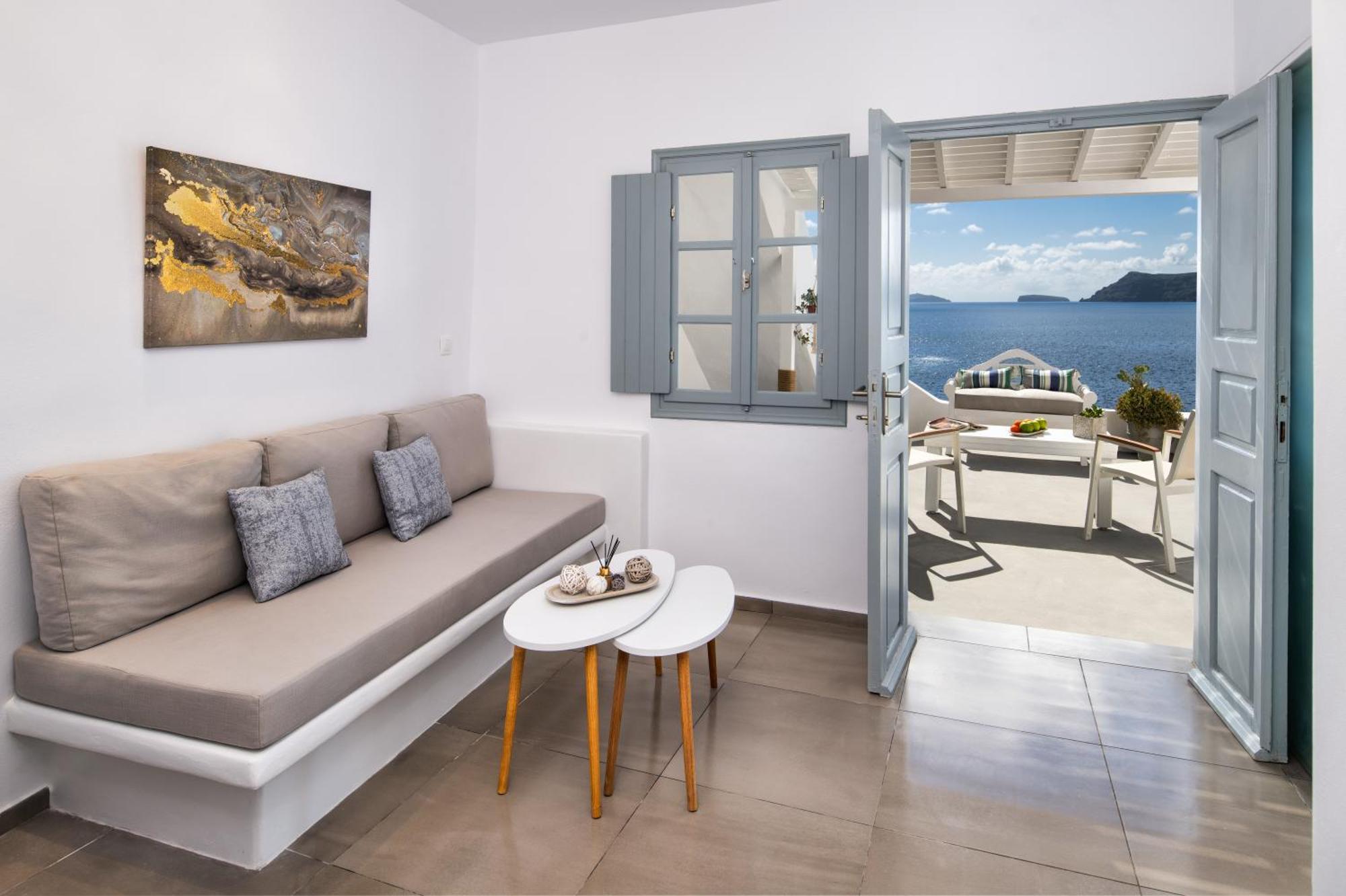Lava Stone Bed & Breakfast Oia  Bagian luar foto